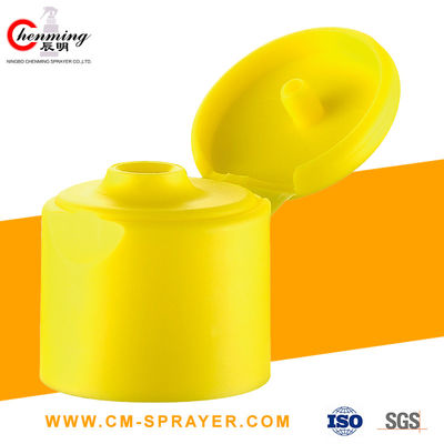 Good price شامپو پلاستیکی فلیپ بالا درب بطری پلاستیکی زرد آنلاین